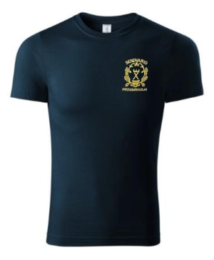Klaipėdos Sendvario progimnazijos unisex marškinėliai su logo P73
