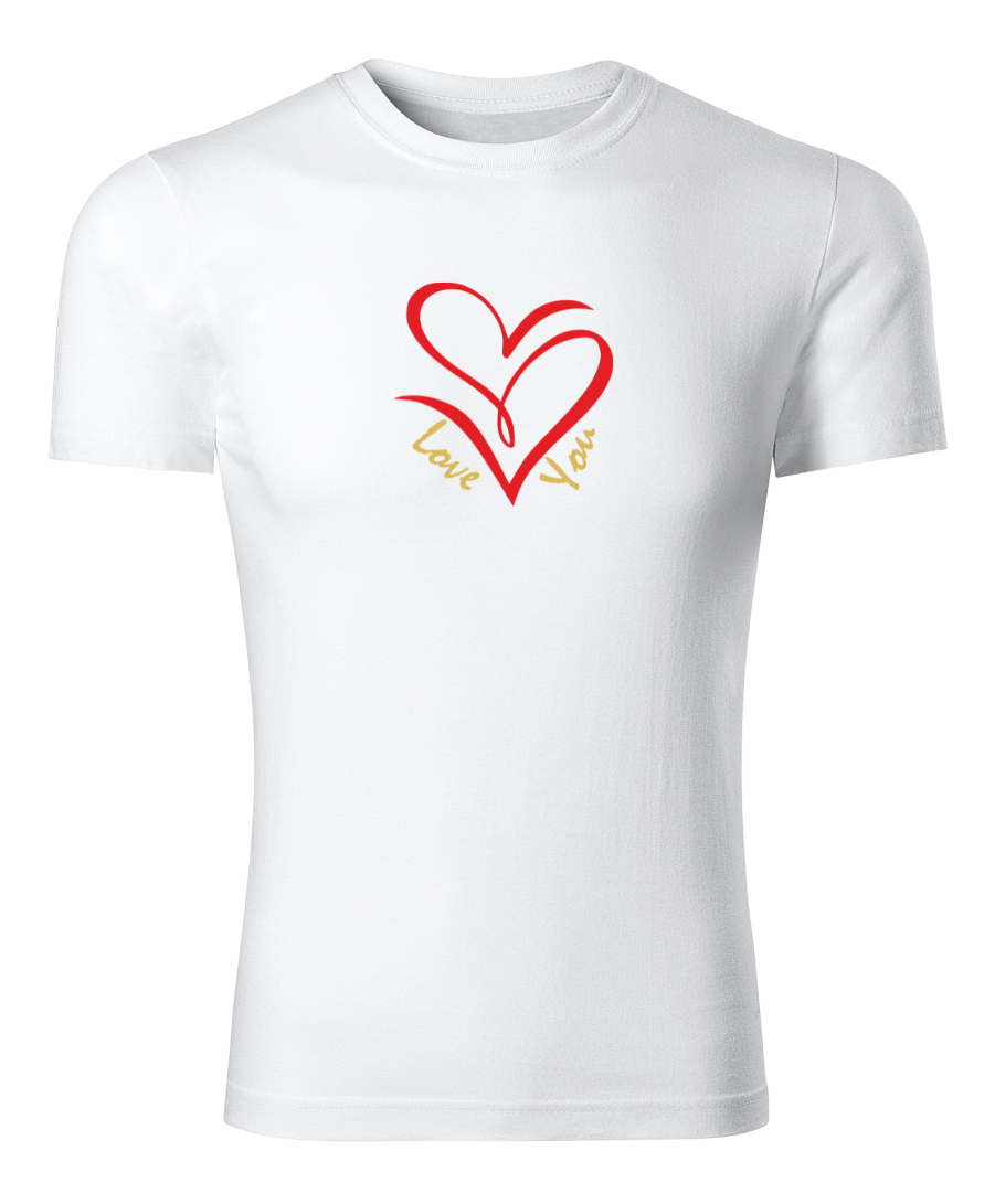 Unisex t-särk "LOVE❤️YOU"