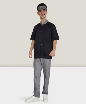 Мужская поварская куртка с эластаном VYR-3E-P