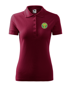 Pranciškonų Gimnazijos polo marškinėliai merginoms su logo 210