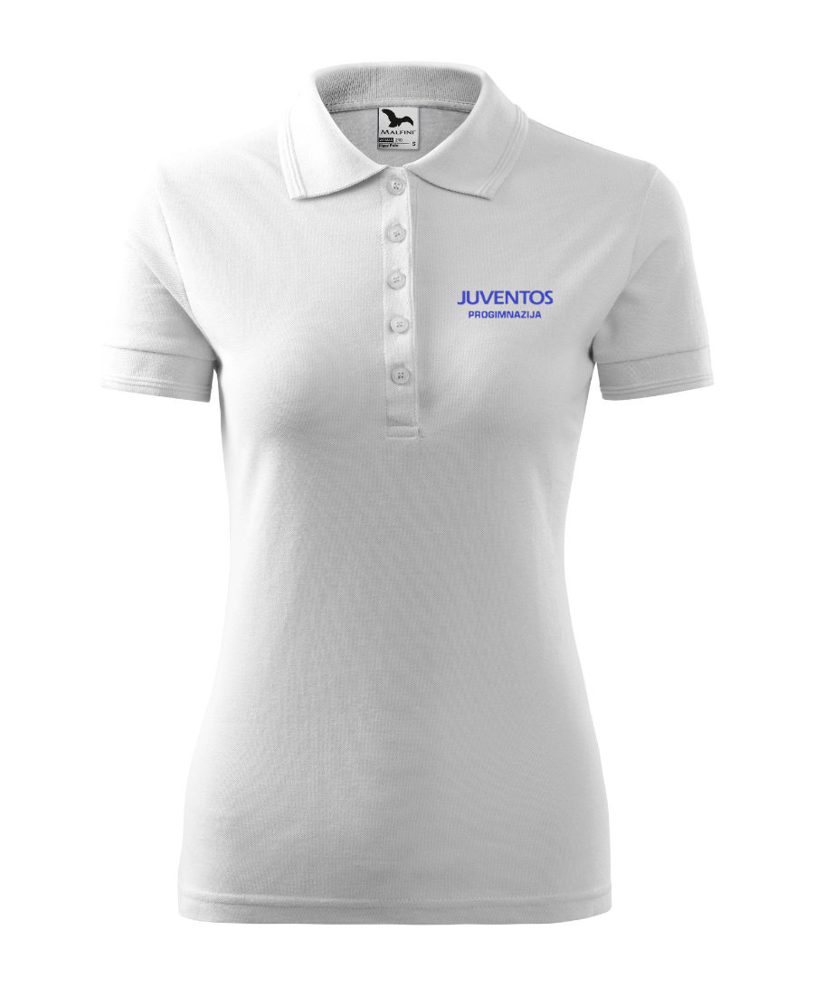 Šiaulių "Juventos" progimnazijos polo marškinėliai merginoms su logo 210