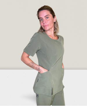 Tunika su viskoze A-C