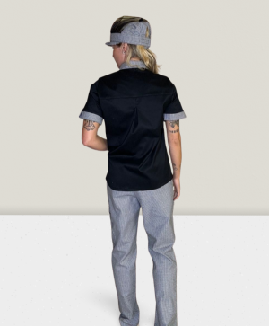 Женские брюки повара из ткани пепита KL-4P