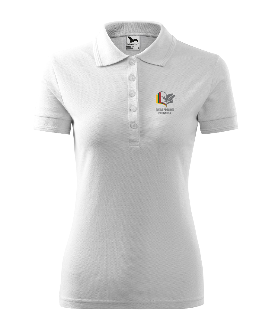 Alytaus Panemunės progimnazijos polo marškinėliai merginoms su logo 210