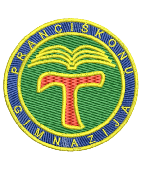 Pranciškonų Gimnazijos polo marškinėliai merginoms su logo 210