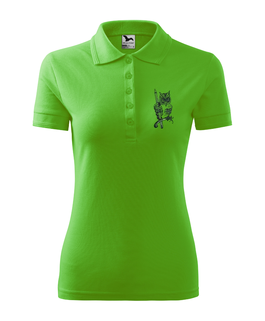 Biržų "Atžalyno" pagrindinės mokyklos polo marškinėliai merginoms su logo 210