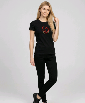 Unisex marškinėliai "LOVE❤️YOU"
