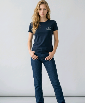 Šilutės r. Saugų Jurgio Mikšo pagrindinės mokyklos unisex marškinėliai su logo P73