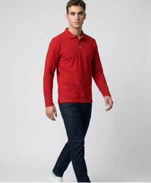 Polosärk meestele „Pique Polo LS" 221
