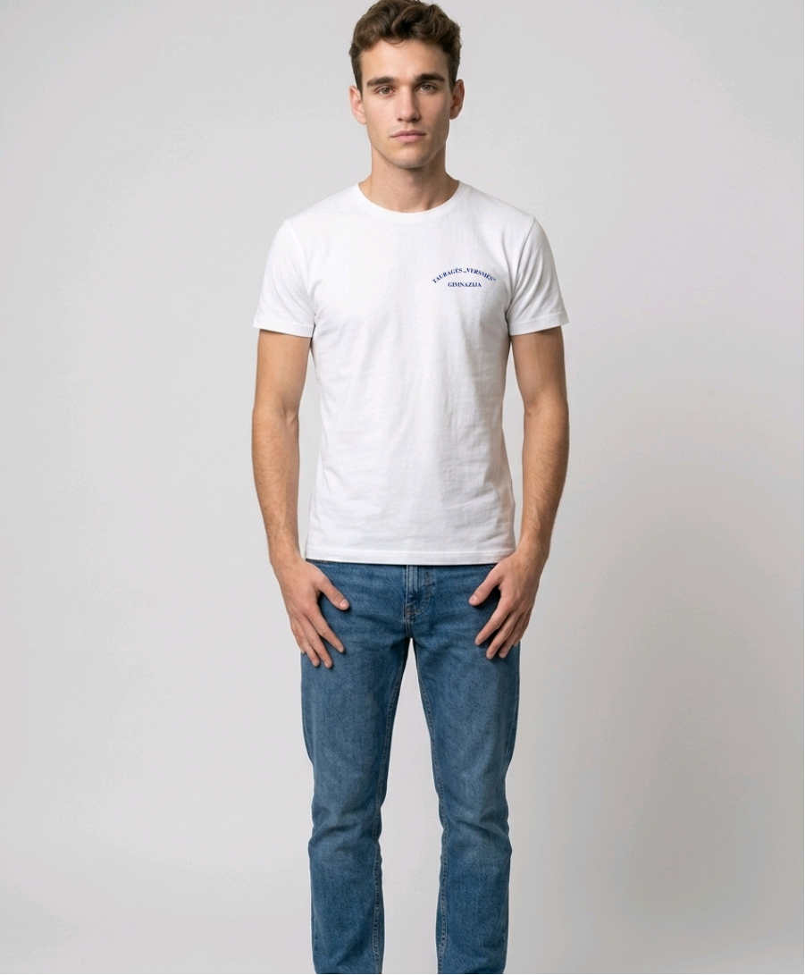 Tauragės "Versmės" gimnazijos unisex marškinėliai su logo P73