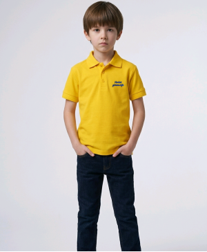 Akmenės rajono Ventos gimnazijos polo marškinėliai vaikams su logo 222