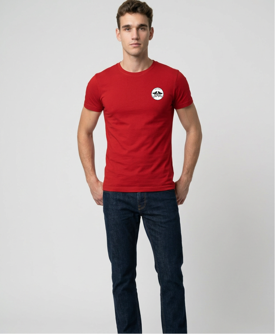 Šilutės r. Juknaičių pagrindinės mokyklos unisex marškinėliai su logo P73