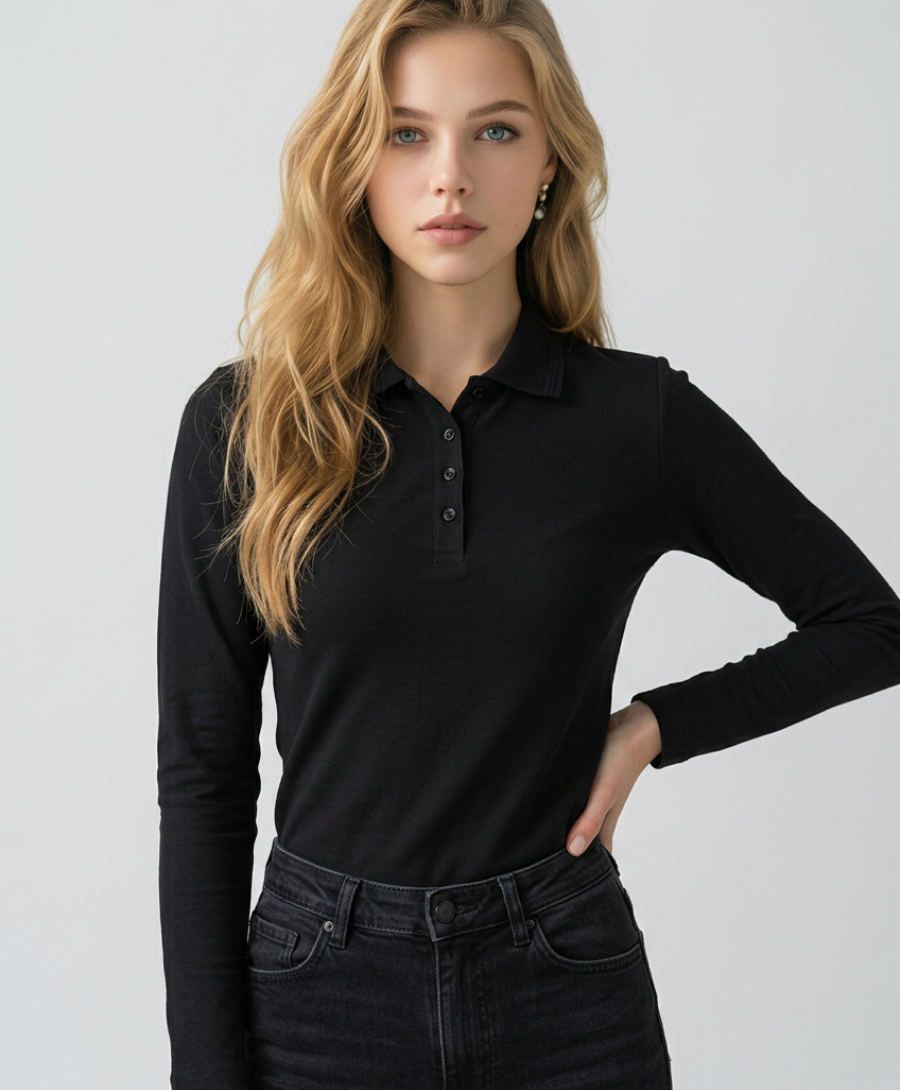 Naiste polosärk "Pique Polo LS" 231